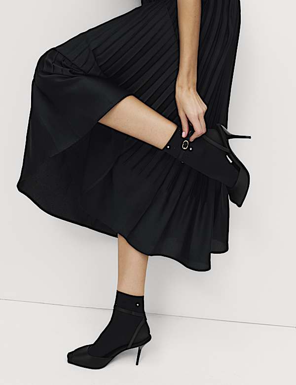 גרבי קרסול בעיטור קריסטלים - IL