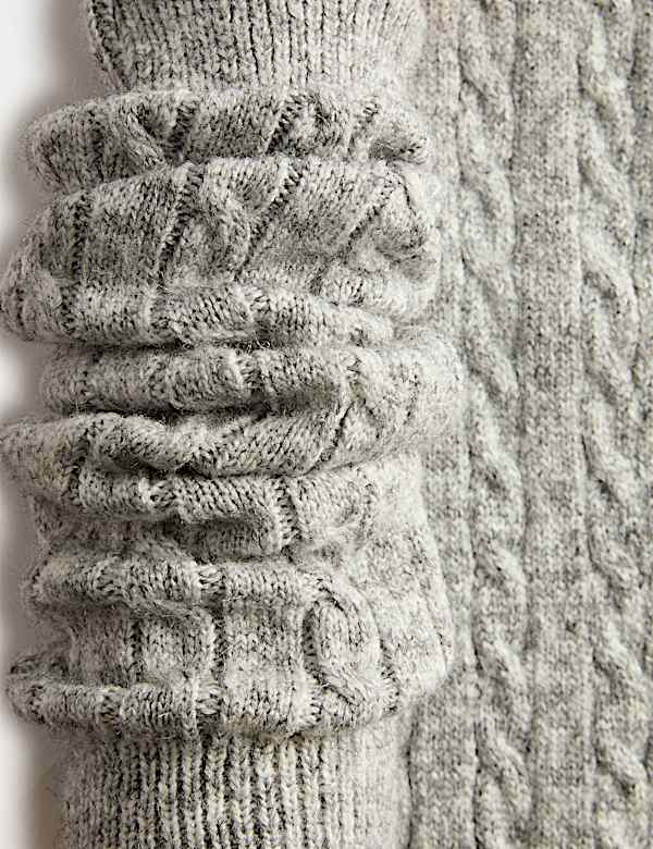 Jambi&egrave;res en maille torsad&eacute;e - FR