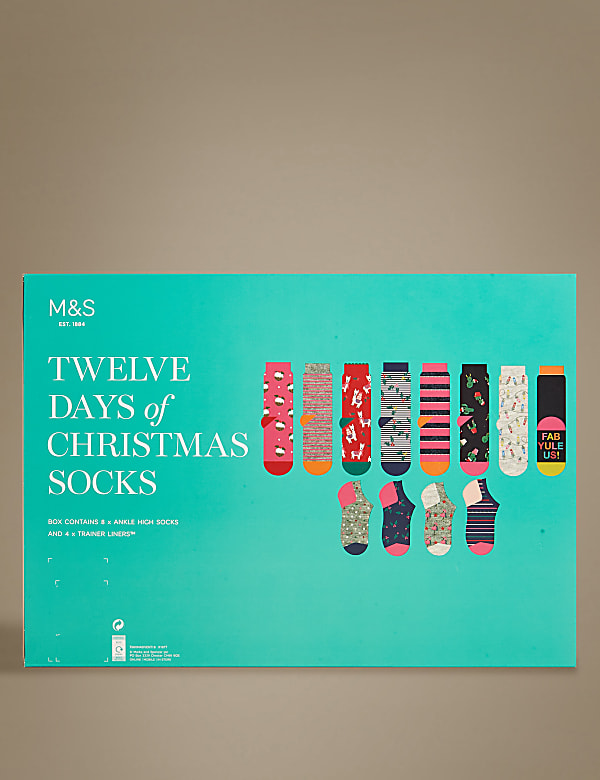 12 Days of Christmas Socks
