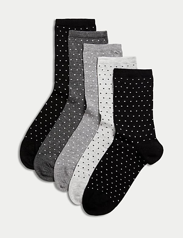5pk Seamless Toes Ankle High Socks - CZ
