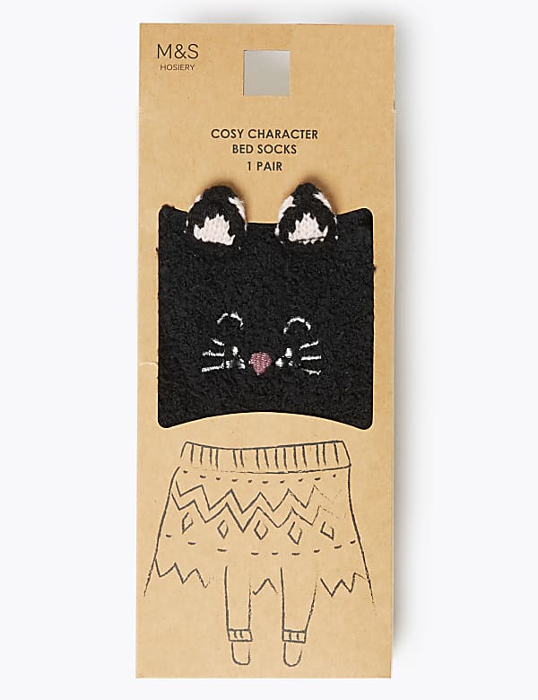 Cosy Cat Socks In A Box