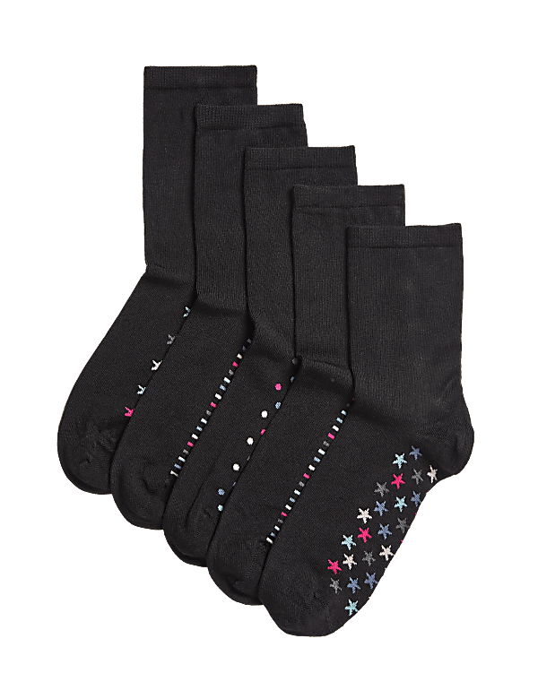 5pk Sumptuously Soft™ Ankle Socks