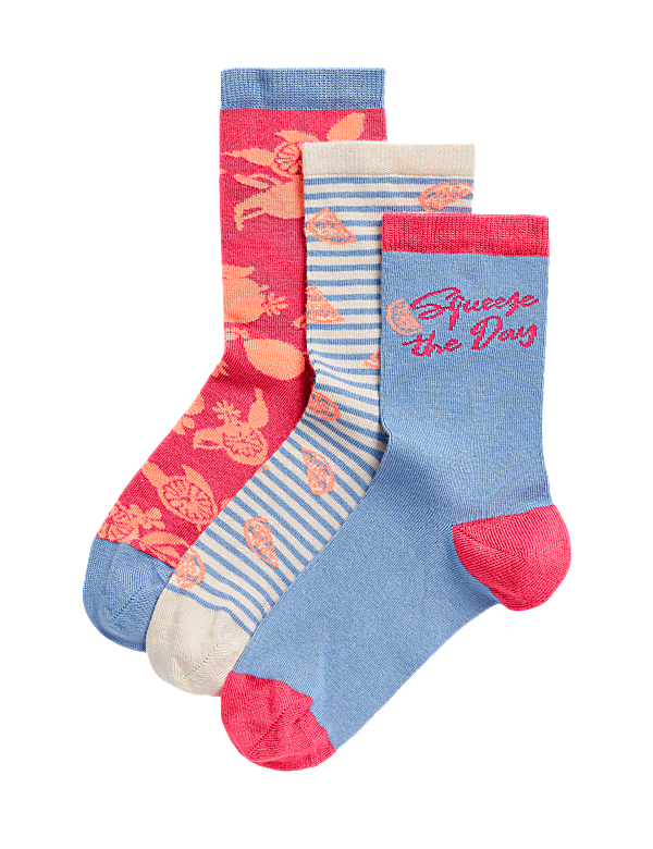 3pk Sumptuously Soft™ Ankle High Socks