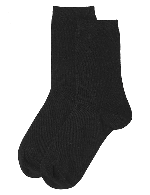 2pk Blister Resist Ankle High Socks