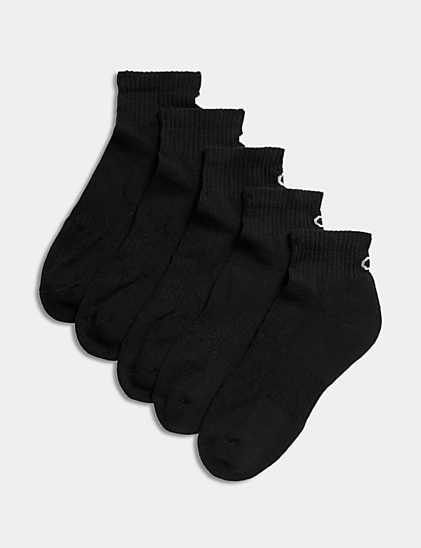 5pk Cotton Rich Cushioned Anklets - AU