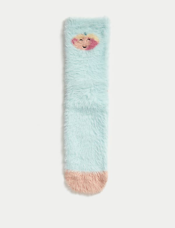 Cosy Peach Ankle High Socks - GR