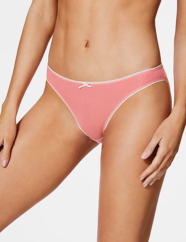 5 Pack Cotton Rich Bikini Knickers