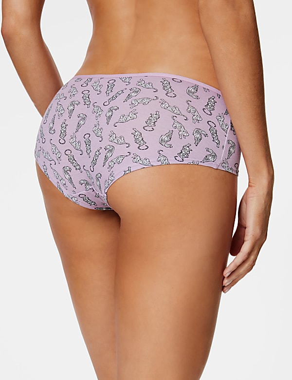 5 Pack Cotton Rich Low Rise Shorts