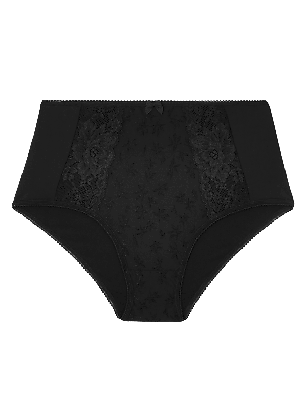 Jacquard & Lace Full Briefs
