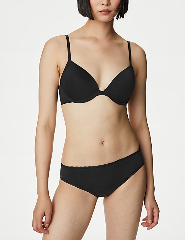 4pk Pure Cotton Bikini Knickers