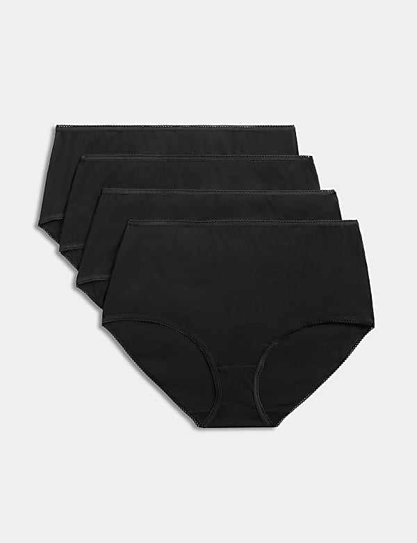 4 Pack High Rise Shorts