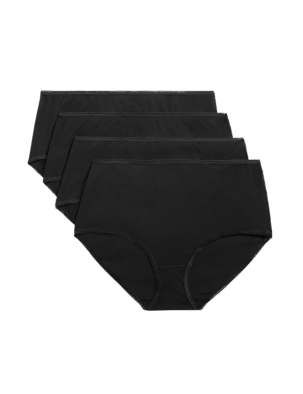 4 Pack High Rise Shorts