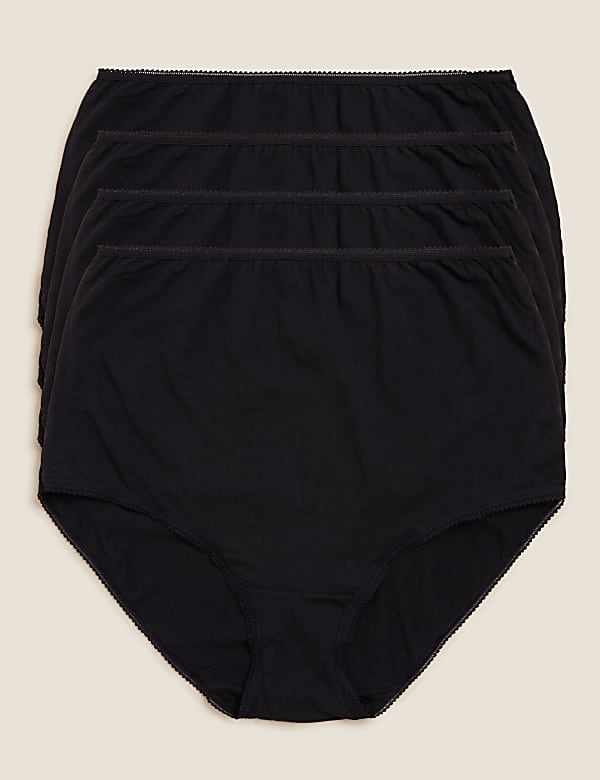 4 Pack Pure Cotton Full Briefs