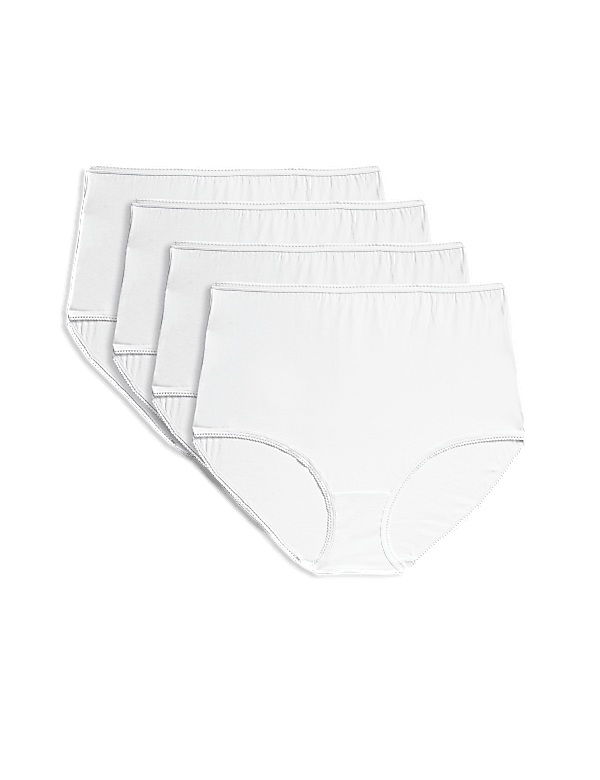 4pk Pure Cotton Full Briefs