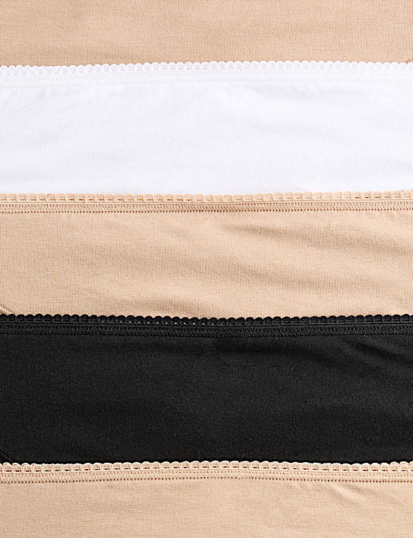 5 Pack Cotton Mix Knickers