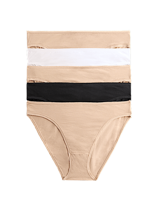 5 Pack Cotton Mix Knickers