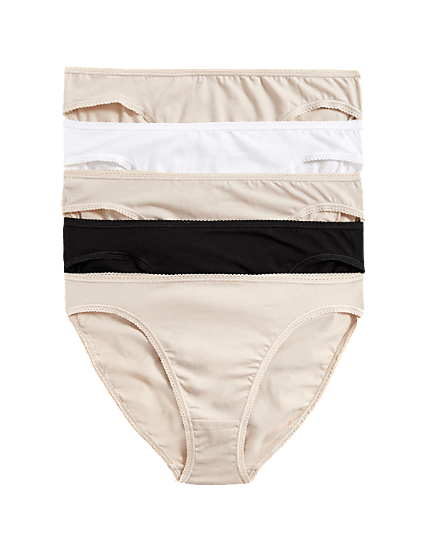 5 Pack Cotton Mix Knickers