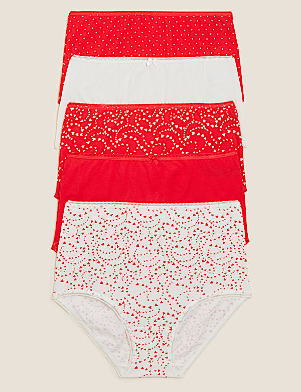 5 Pack Cotton Mix Skinny Fit Knicker