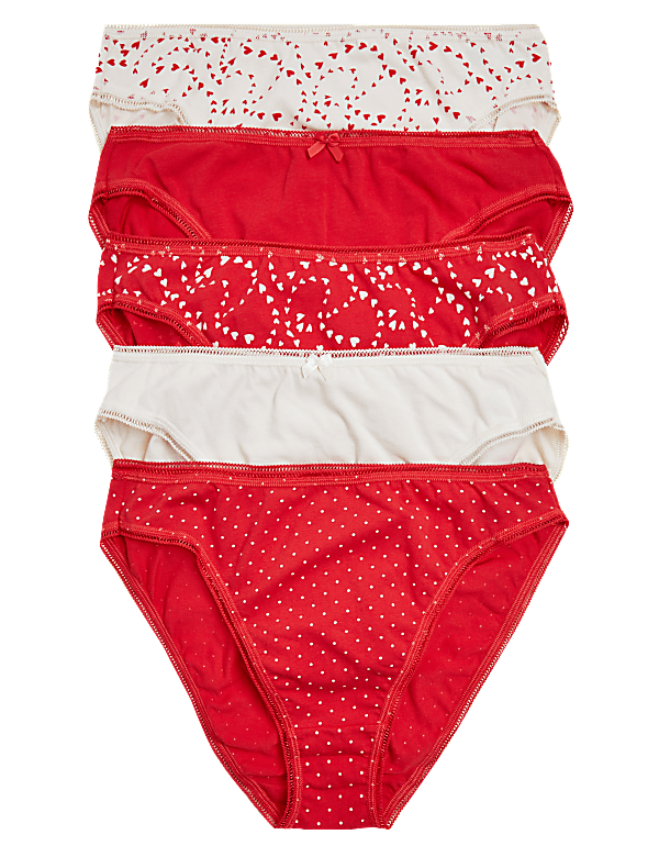 5 Pack Cotton Mix Skinny Fit Knicker