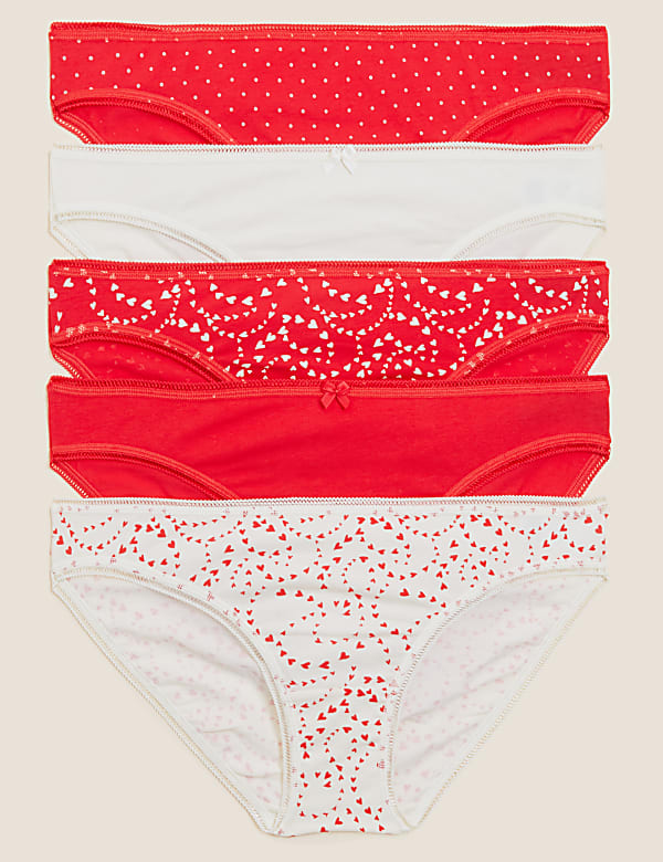 5 Pack Cotton Mix Knickers