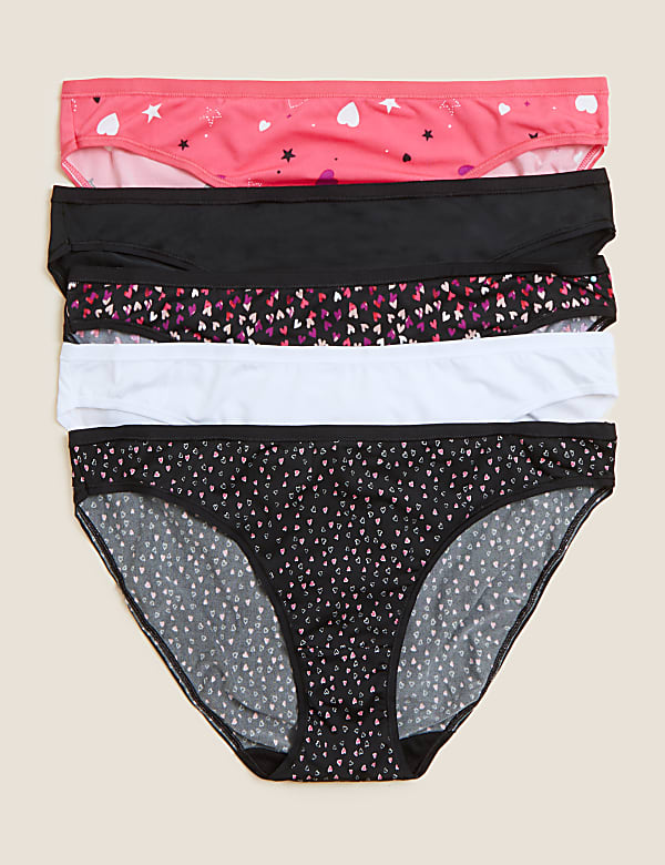 HEART NO VPL 5PK BIKINI