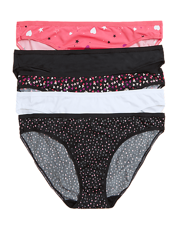 HEART NO VPL 5PK BIKINI