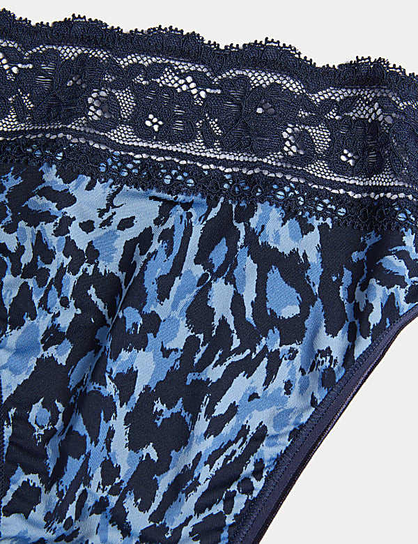 Pack of 5 Cotton Mix Lace Knickers
