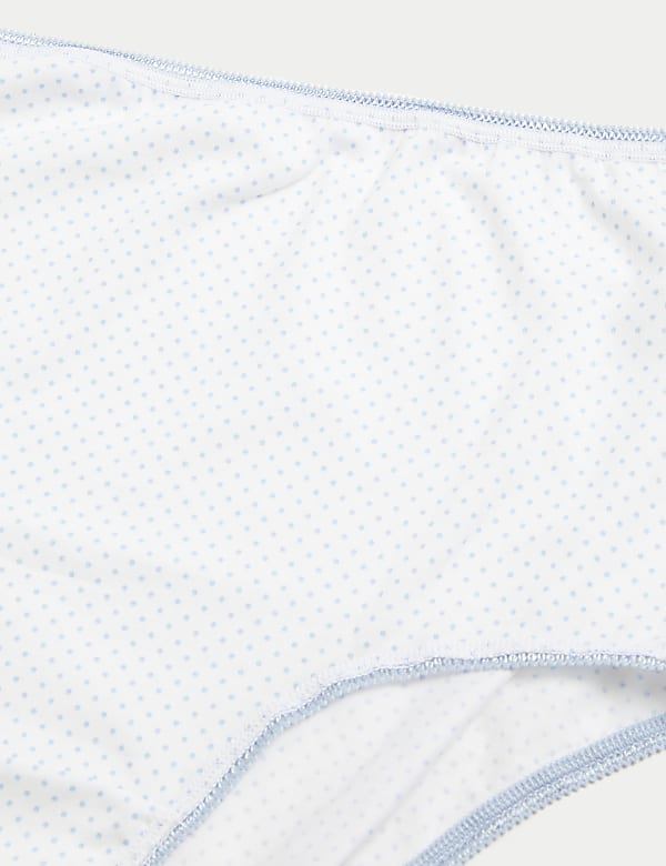 Pack of 5 Monotone Lace Trim Knickers
