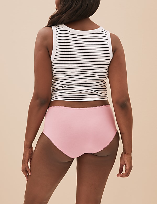 Pack 5 Cotton Mix Knickers