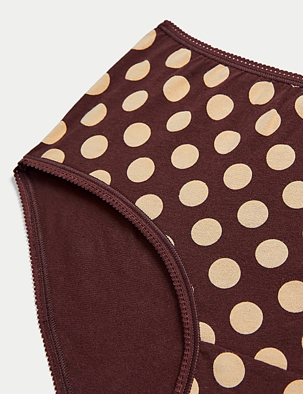Pack 5 Cotton Mix Knickers
