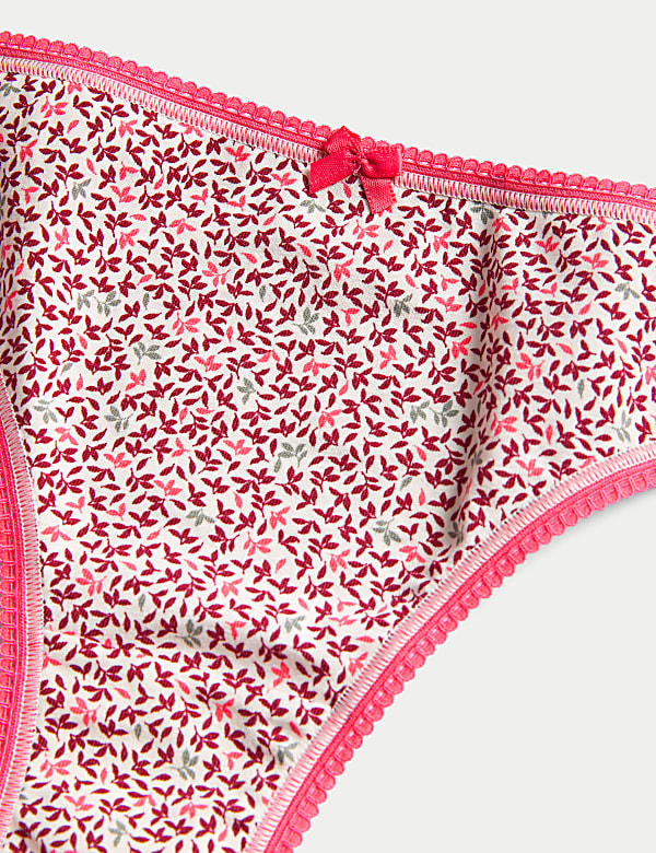 Pack 5 Cotton Mix Knickers