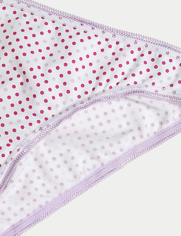 Pack 5 Cotton Mix Knickers