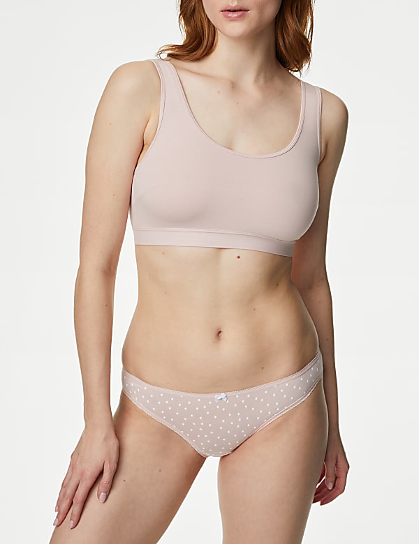 Pack 5 Cotton Mix Knickers