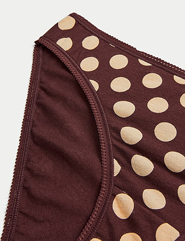 Pack 5 Cotton Mix Knickers