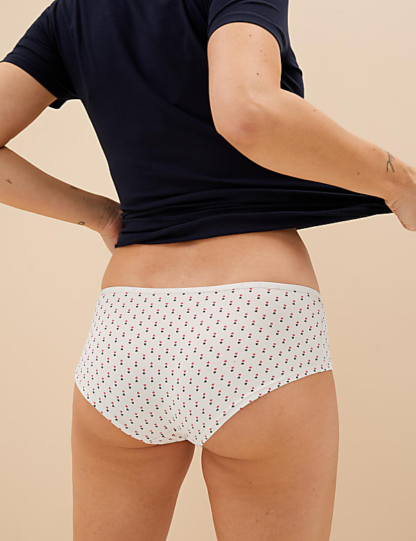 Low Rise Striped Shorts