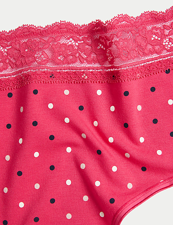 Mid Rise Polka Dots Full Briefs
