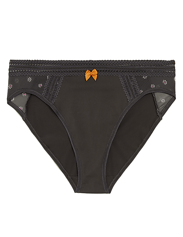 Microfibre & Printed Mesh Shorts