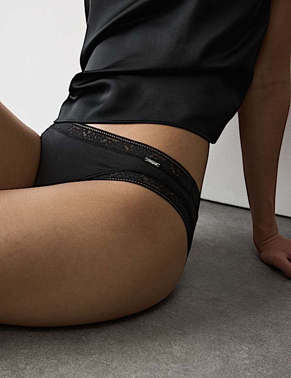 מארז 4 תחתונים ברזילאים מתערובת מודל עם משי - IL