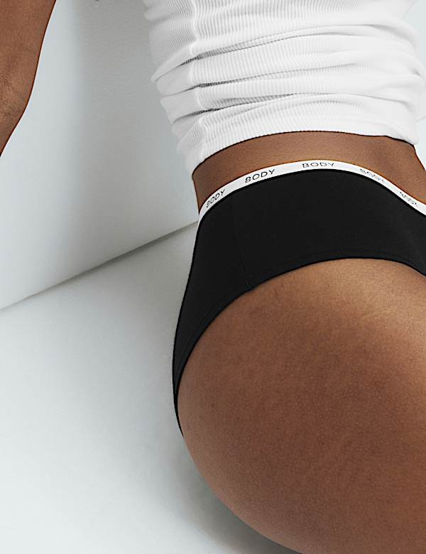 7 Pack Cotton Rich Hipster Knickers - AL