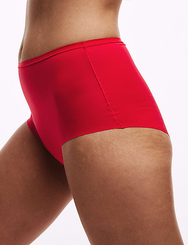 3pk Flexifit&trade; No VPL High Rise Shorts - BN