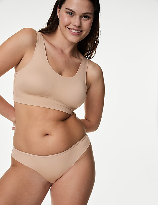 3pk Flexifit&trade; No VPL Thongs - FR