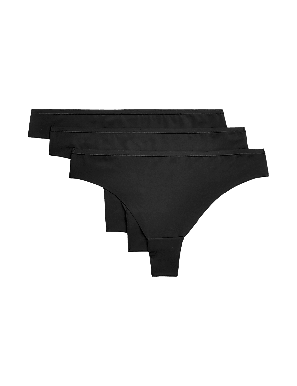 3pk Flexifit™ No VPL Thongs