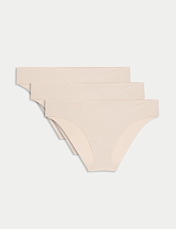 3pk Invisible No VPL Brazilian Knickers
