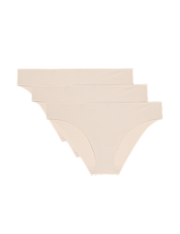 3pk Invisible No VPL Brazilian Knickers