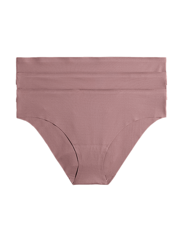 3 pack Body Invisibles&trade; No VPL Brazilian Knickers