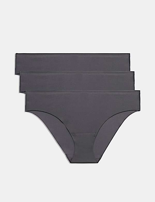 3 pack Body Invisibles&trade; No VPL Brazilian Knickers