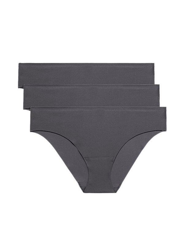 3 pack Body Invisibles&trade; No VPL Brazilian Knickers