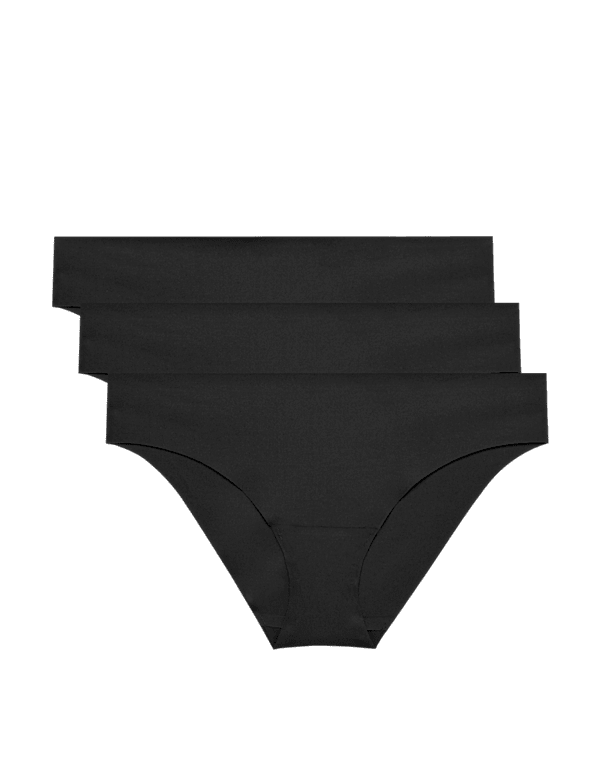 3 pack Body Invisibles&trade; No VPL Brazilian Knickers