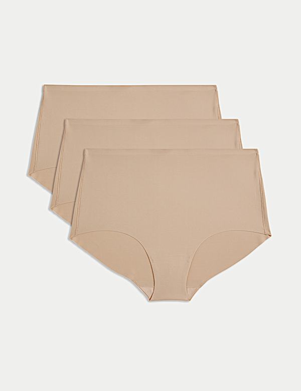 3pk No VPL High Rise Knicker Shorts