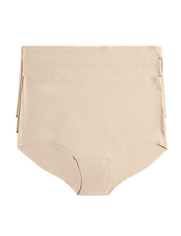 3 pack Body Invisibles&trade; No VPL High Rise Knicker Shorts